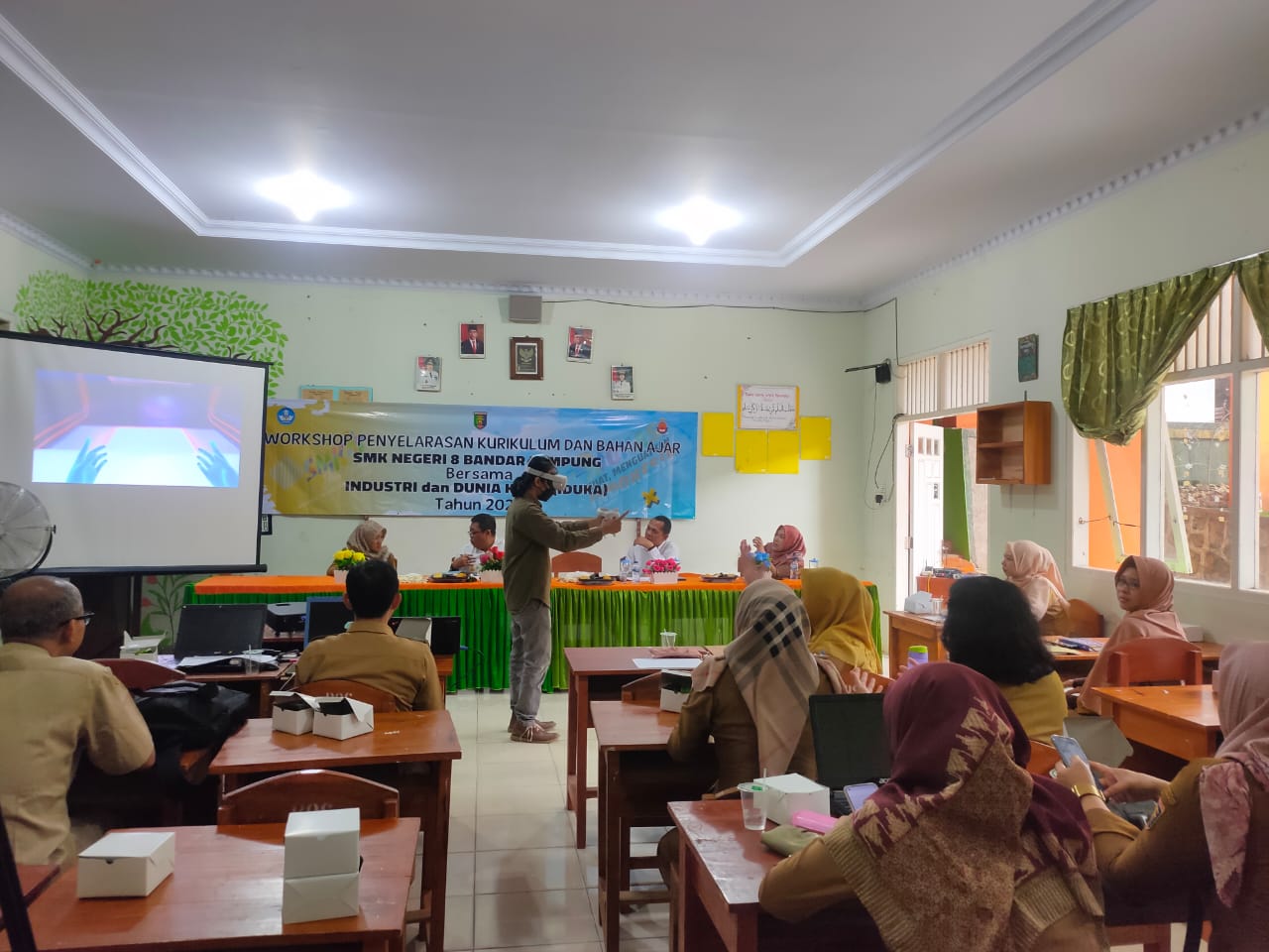 Fakultas Ilmu Komputer UBL Melakukan Kunjungan dalam rangka Program SMK Pusat Keunggulan Bersama SMKN 8 Bandar Lampung