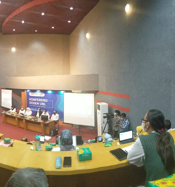 KONFERENSI DOSEN UBL SEMESTER GENAP TA 2021-2022