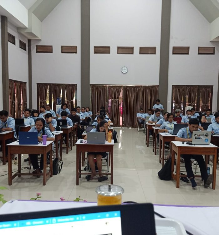 Dosen Fakultas Ilmu Komputer UBL Melaksanakan Pelatihan Pengelolaan Web dan Company Profil Kepada Staff Xaverius Se-Provinsi Lampung.